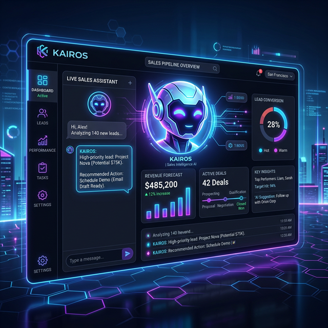 AI Sales Assistant Dashboard